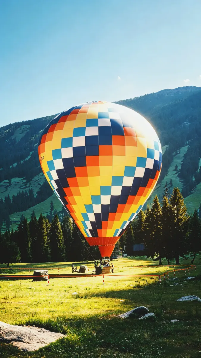 Balloon at Dusk