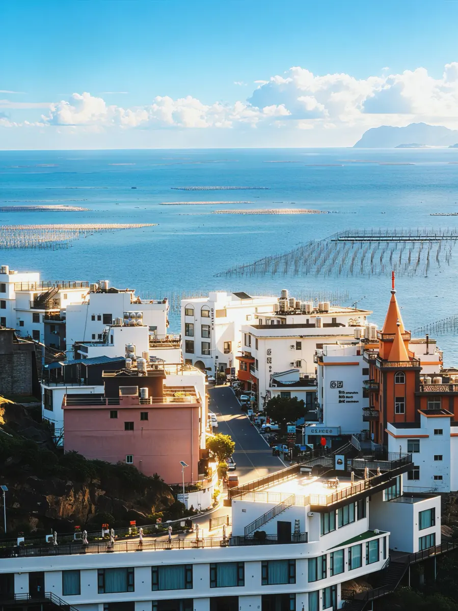 White Town by the Sea