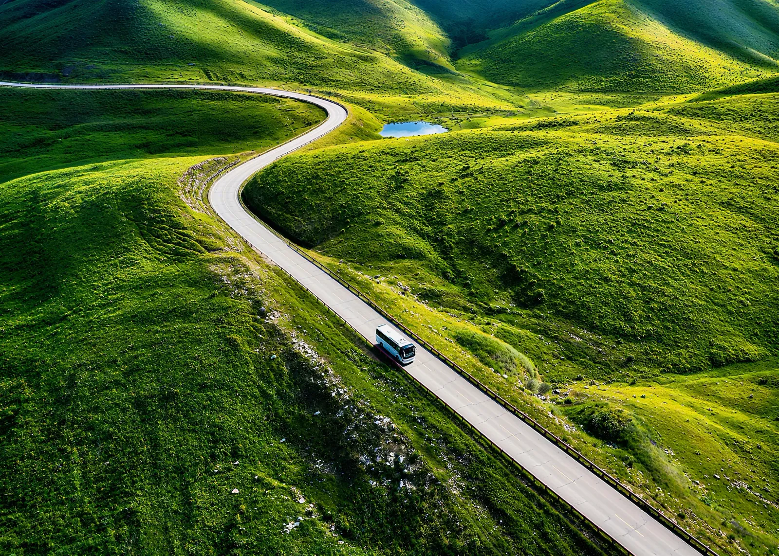 Road Over the Hills